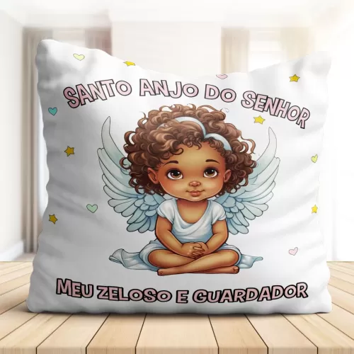 Kit Almofada Infantil Anjinhos – Personalize Arte Digitais