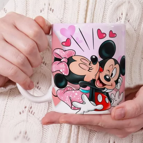 Kit Artes Canecas – Mickey e Minnie