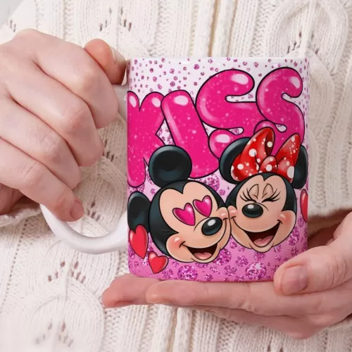 Kit Artes Canecas – Mickey e Minnie