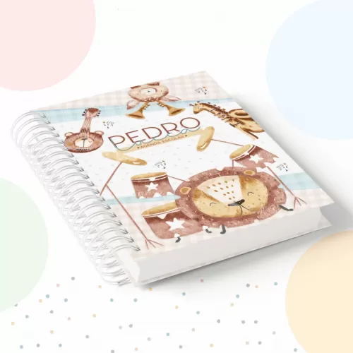 Kit Banda Animais – Volta às Aulas 2024 (Papel Amado)