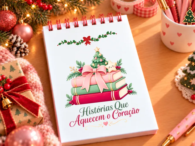 Kit digital com 12 capas para Bloquinhos A6 de Natal em PDF