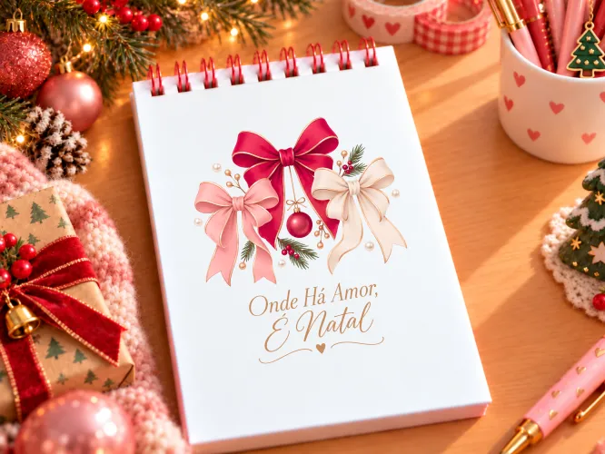 Kit digital com 12 capas para Bloquinhos A6 de Natal em PDF
