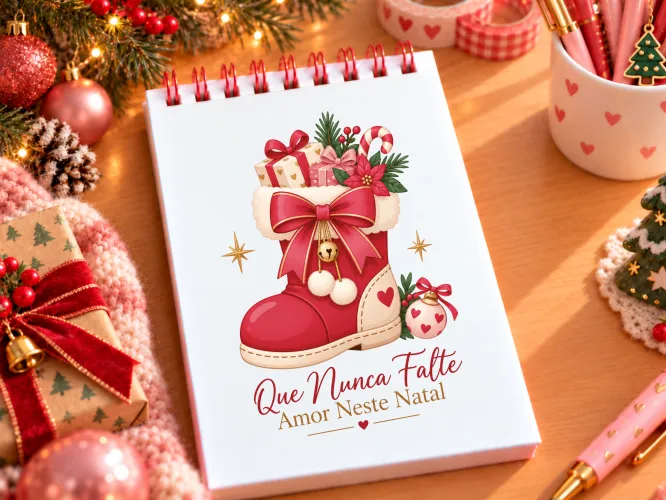 Kit digital com 12 capas para Bloquinhos A6 de Natal em PDF
