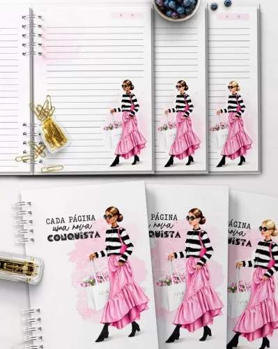 Kit Caderno Examine as Escrituras Adoração Matinal e Textos de Emergência (Bicho Papel)