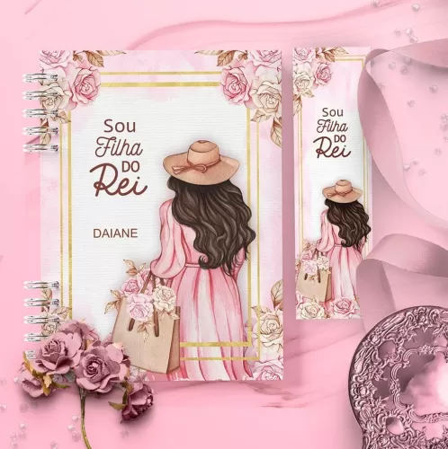 Kit Cadernos e Marca Páginas Coleção Mulher Virtuosa (Bicho Papel)