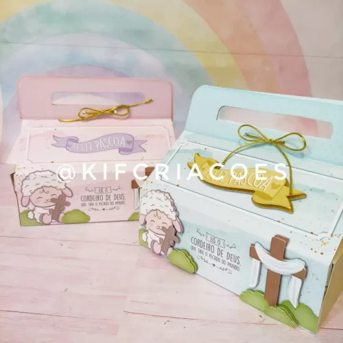 Kit Caixas Bolsinha, Maleta Surpresa, Barra de Chocolate – Kif Criações