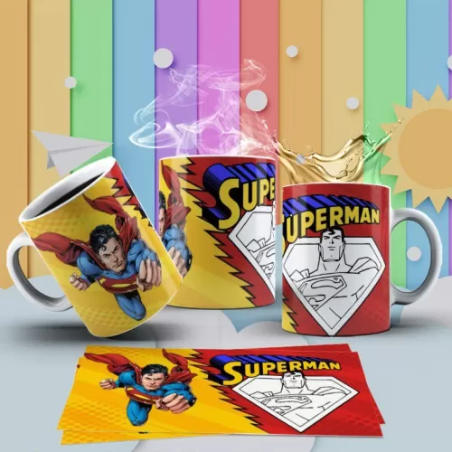 Kit Canecas de Colorir Dia das Crianças – Personalize Arte Digitais