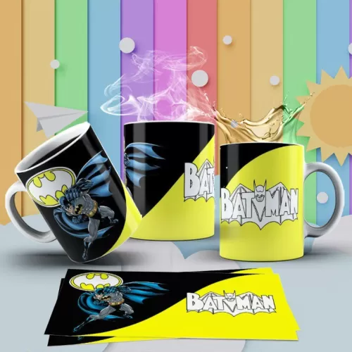 Kit Canecas de Colorir Dia das Crianças – Personalize Arte Digitais
