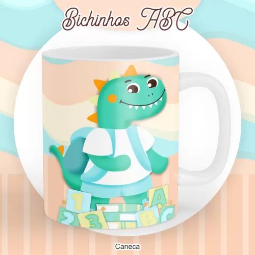 Kit Completo – Bichinhos ABC Menino – Escolar | Saúde – Encadernação 2024 – Pamella Vieira