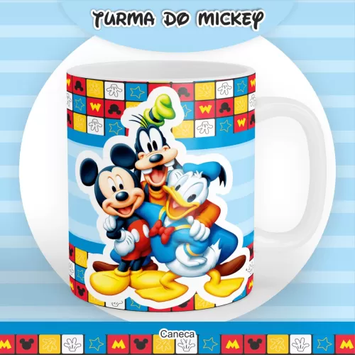 Kit Completo Turma do Mickey- Escolar | Saúde – Encadernação  2024 – Pamella Vieira