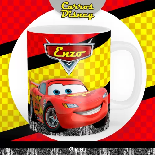 Kit Completo Volta às Aulas 2024 (Encadernação) – Carros Disney – Pamella Vieira