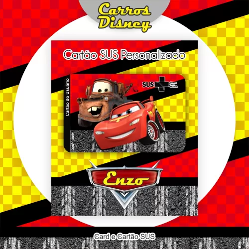 Kit Completo Volta às Aulas 2024 (Encadernação) – Carros Disney – Pamella Vieira