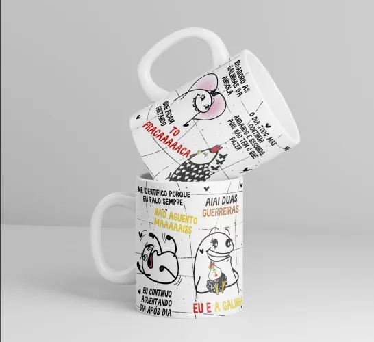 Kit De Estampas Canecas – Artes Bruna Molina