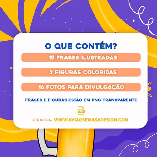 Kit Digital – Coleção Folia – Part.1 (Avião sem Asa)