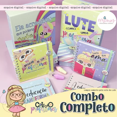 Kit Digital – Combo Completo – Coleção Professores – Lidiane