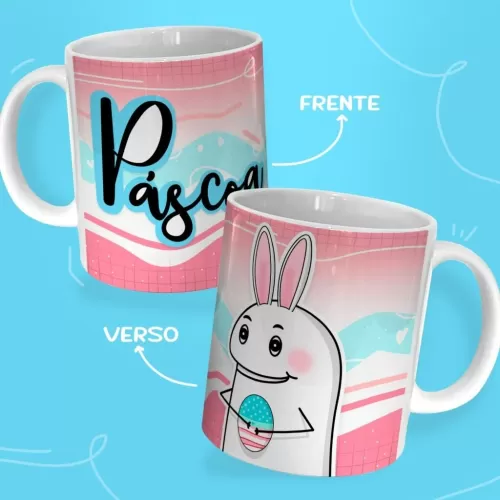 Kit Digital + Estampas Canecas Páscoa Flork – Avião sem Asa