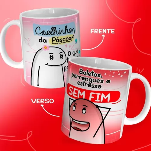 Kit Digital + Estampas Canecas Páscoa Flork – Avião sem Asa