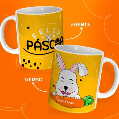 Kit Digital + Estampas Canecas Páscoa Flork – Avião sem Asa