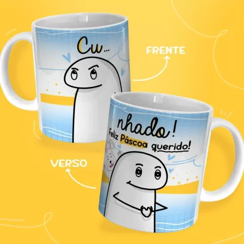 Kit Digital + Estampas Canecas Páscoa Flork – Avião sem Asa