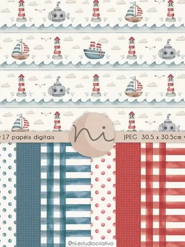 Kit Digital – Marinheiros – Ni Estúdio Criativo