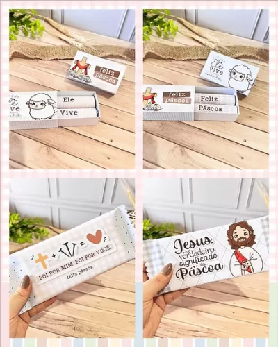 Kit Digital  Mimos – Páscoa Cristã 2024 (Letterinhas)