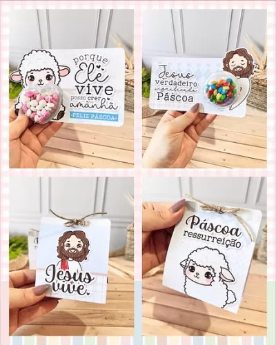 Kit Digital  Mimos – Páscoa Cristã 2024 (Letterinhas)