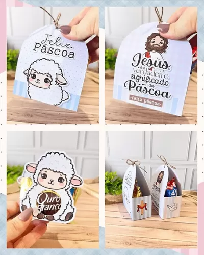 Kit Digital  Mimos – Páscoa Cristã 2024 (Letterinhas)