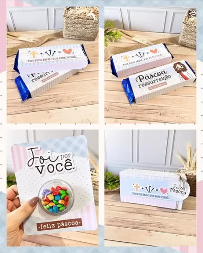 Kit Digital  Mimos – Páscoa Cristã 2024 (Letterinhas)