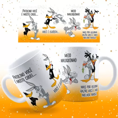 Kit Digital – Patolino Animado – Caneca Criativa