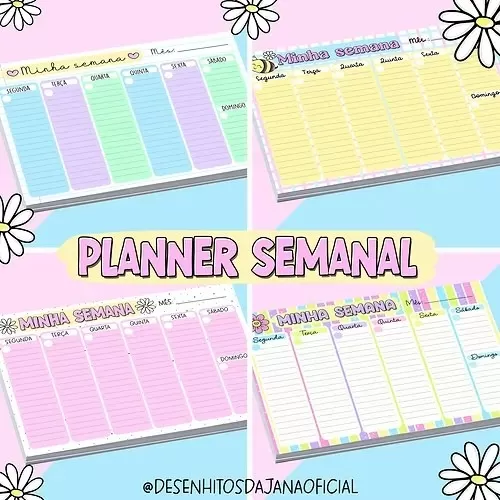 Kit Digital – Planner + Devocional – Desenhitos da Jana