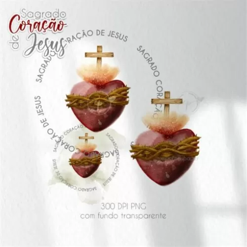 Kit Digital Sagrado Coração de Jesus (Santinhos) – CARINAS
