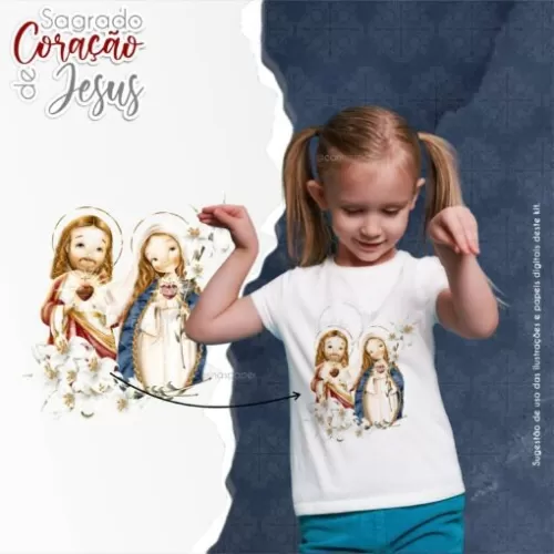 Kit Digital Sagrado Coração de Jesus (Santinhos) – CARINAS