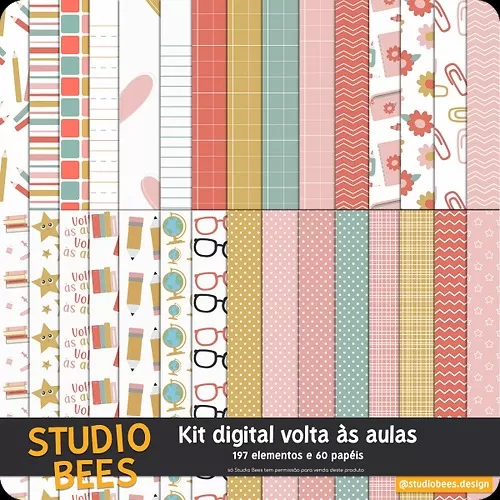 Kit Digital – Volta às aulas – Studio Bees