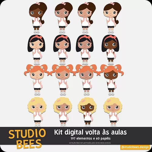 Kit Digital – Volta às aulas – Studio Bees