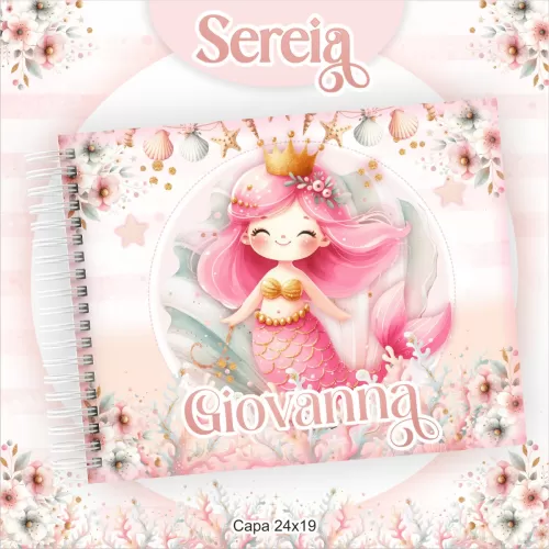 Kit Escolar 2024 Saúde Encadernação – Sereia – Pamella Vieira