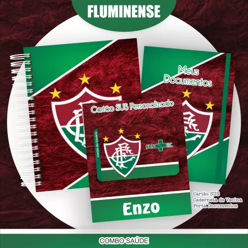 Kit Escolar | Saúde Encadernação 2024 – Fluminense – Pamella Vieira