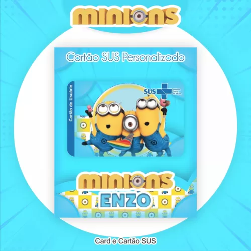 Kit Escolar | Saúde Encadernação 2024 – Minions – Pamella Vieira