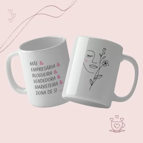 Kit Estampas Variadas – Canecas – Gabzy