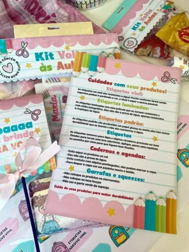 Kit Lapelas – Volta às Aulas 2024 (Lina Criativa)