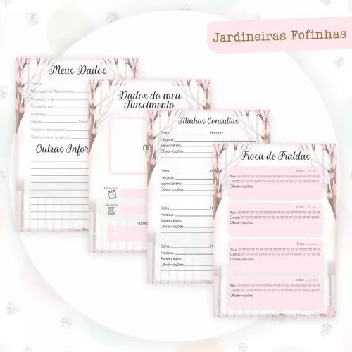 Kit Maternidade Clube Baby – Jardineiras Fofinhas – Pamella Vieira