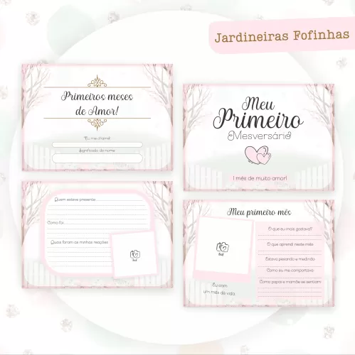 Kit Maternidade Clube Baby – Jardineiras Fofinhas – Pamella Vieira