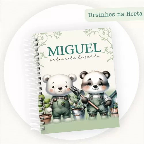 Kit Maternidade Clube Baby – Ursinhos na Horta – Pamella Vieira