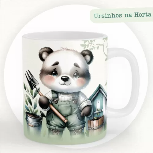 Kit Maternidade Clube Baby – Ursinhos na Horta – Pamella Vieira