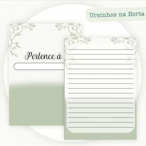 Kit Maternidade Clube Baby – Ursinhos na Horta – Pamella Vieira