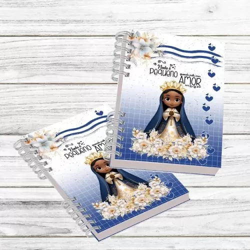 Kit Nossa Senhora Aparecida para Agenda 2024 - Caneca - Bloquinhos