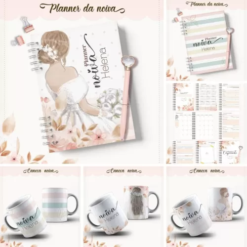 Kit Planner da Noiva- Lina Criativa