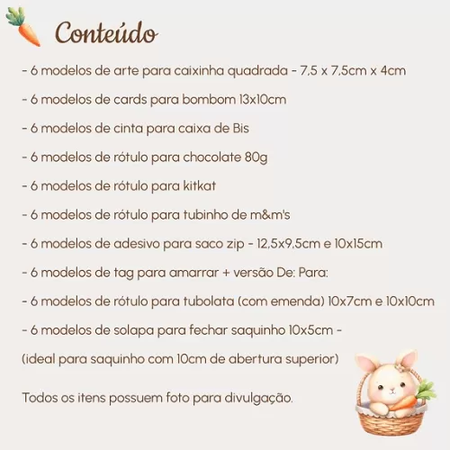 Kit Printables | Kit Digital – Páscoa 2024 (Telma Contel)