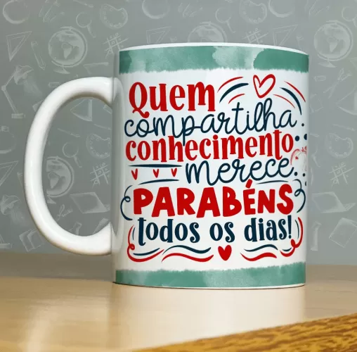 Lançamento Professores 2023 – Estampas Canecas (Abacaxi Sublimático)