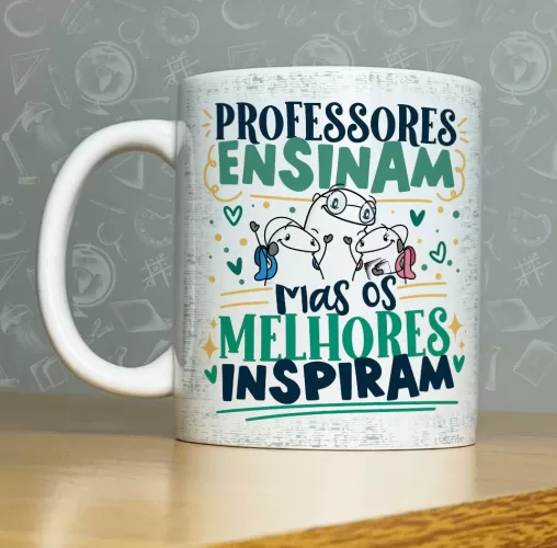 Lançamento Professores 2023 – Estampas Canecas (Abacaxi Sublimático)