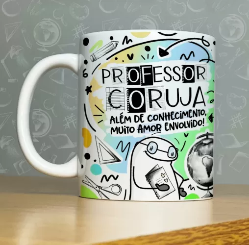 Lançamento Professores 2023 – Estampas Canecas (Abacaxi Sublimático)